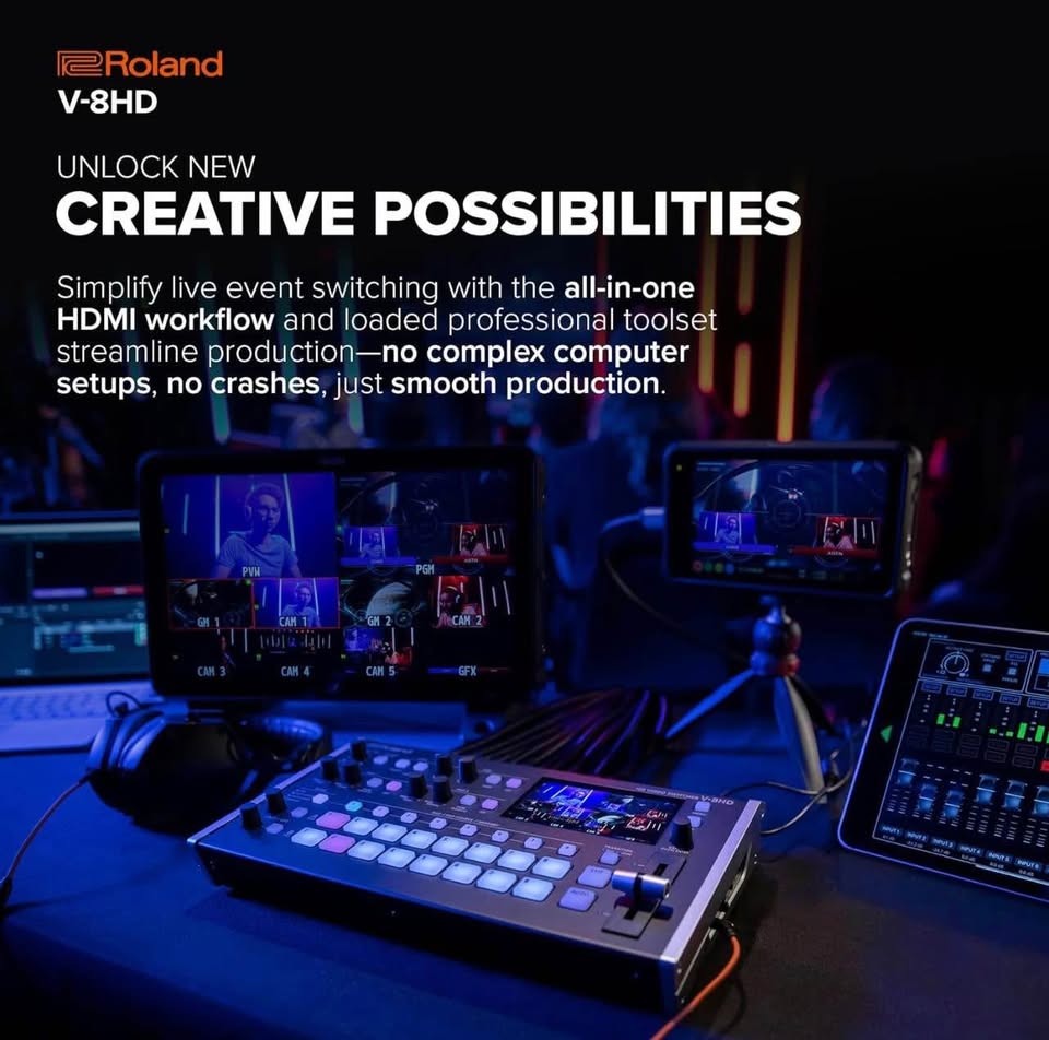 Roland V-8HD | HD Video Switcher for Live Events
