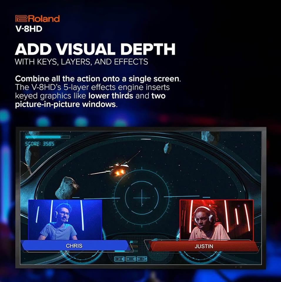 Roland V-8HD | HD Video Switcher for Live Events
