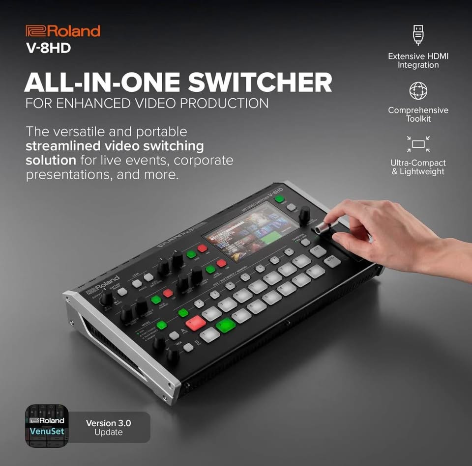 Roland V-8HD | HD Video Switcher for Live Events